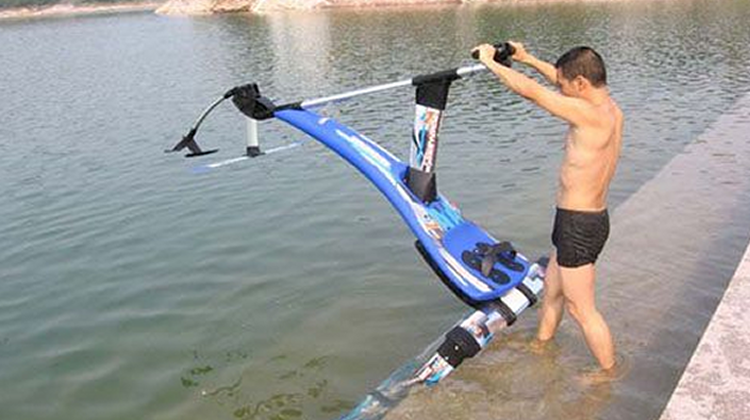New Invention : The Human-Powered Hydrofoil
