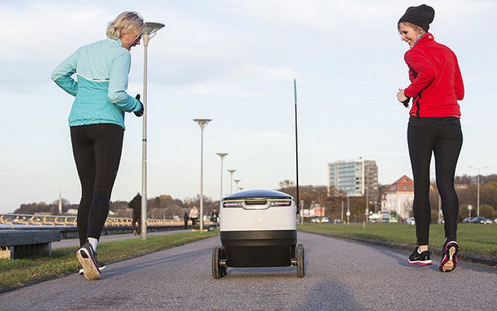 Robotic Food Delivery is rolling out in the United States