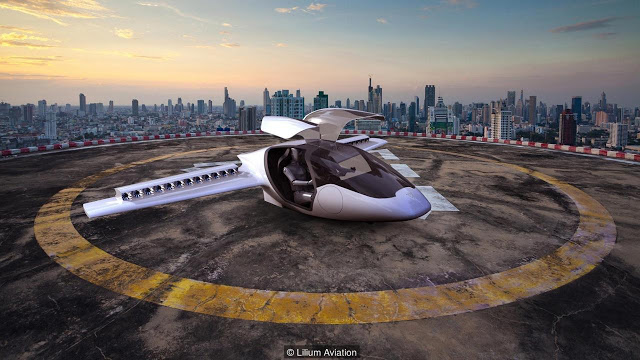 The Lilium Jet – The World’s First all-Electric VTOL Jet