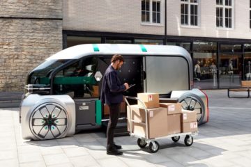 Futuristic Driverless Vehicle offers ‘last mile’ delivery solution